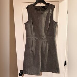 Banana Republic Charcoal Sleeveless Mini Dress
